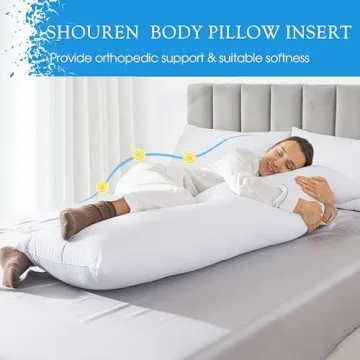Comfortable SHOUREN Full Body Pillow for All Sleepers