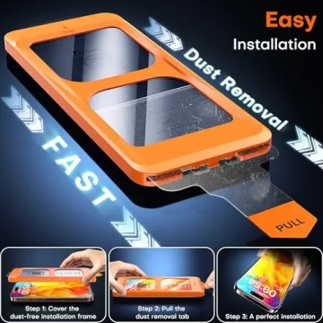 iPhone 16 Pro Screen Protector 2 Pack with 9H Hardness