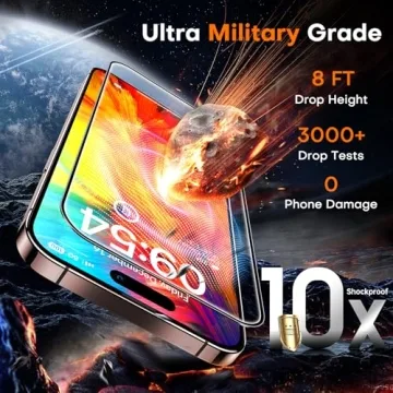 iPhone 16 Pro Screen Protector 2 Pack with 9H Hardness