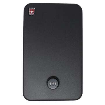 MEDICINE RX SAFE MDS-2C Medication Drawer Safe - Combination Lock, Black