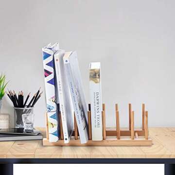 Bamboo Dish Rack - Eco-Friendly Kitchen Organizer