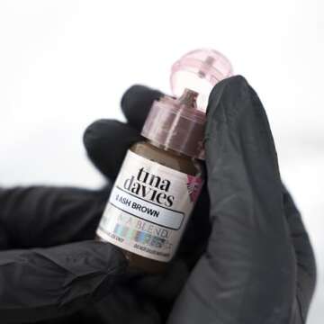 Tina Davies Professional Ash Brown Brow Pigment, 1/2oz