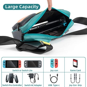 Geekshare Multifunctional Switch Travel Case with Style