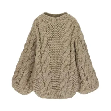 Stylish Women's Oversized Chunky Knit Sweater for All Occasions