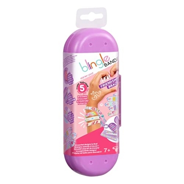 Blingle Bands DIY Gem Friendship Bracelet, 5 Band On The Go Starter Pod - Arts & Craft Activity for ...