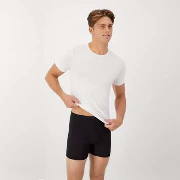 Hanes Supersoft Bamboo Underwear for Men - Cool Comfort