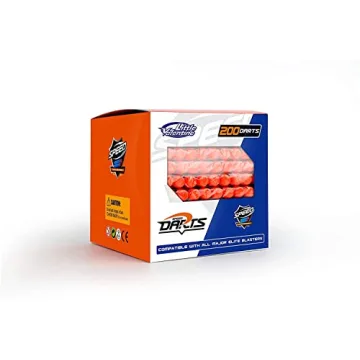 200 High-Performance Nerf Dart Bullets Compatible with All Blasters