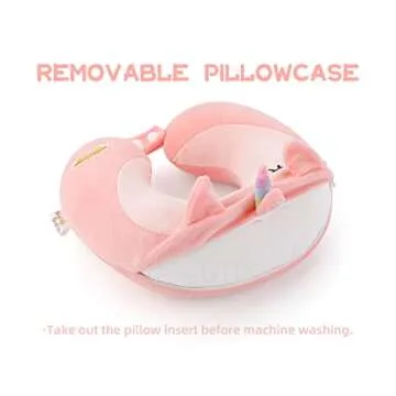 Niuniu Daddy Unicorn Kids Travel Pillow for Cozy Journeys