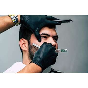 KingSeal UltraBlack-PRO Nitrile Gloves 100 Count - Medical Grade