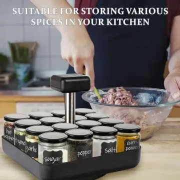 Folinstall 8 oz Small Glass Jars with Airtight Lids, 20 Pcs Candle Jars for Candle Making, Wedding Party, Empty Food Storage Jars for Spices, Honey, Jam, Candy, Cookies, Pudding, Yogurt, Dessert