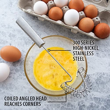 Rada Stainless Steel Kitchen Whisk - Versatile and Durable