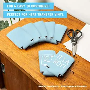 Slim Can Cooler Sleeves - Personalizable for Every Party