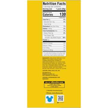 NILLA Wafers Mini Cookies, Convenient 10 Snack Packs