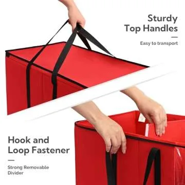 GRANNY SAYS Ornament Organizer Storage for 128 Ornaments