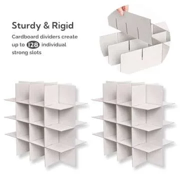 GRANNY SAYS Ornament Organizer Storage for 128 Ornaments