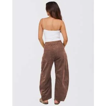 SeekMe Women's Corduroy Pants for Stylish Comfort