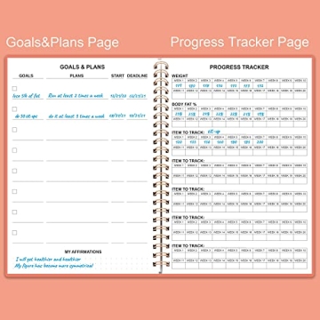 Fitness Planner for Effective Workout Tracking & Progress