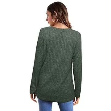 Stylish OFEEFAN Tunic Top for Women - S-2XL Sizes