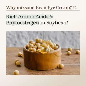 Mixsoon Korean Bean Eye Cream Moisturizer 0.67 oz