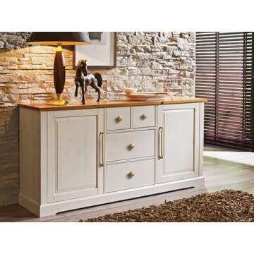 Goo-Ki 6 Pack 5 Inch （128mm） Hole Center Cabinet Pulls Antique Brass Zinc Alloy Kitchen Drawer Pulls Drawer Handles 5.4 Inch Length 2202-GT-128