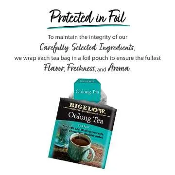 Bigelow Oolong Tea - Smooth and Caffeinated Delight