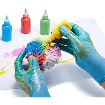 Nitrile Kids Disposable Gloves for Creative Activities