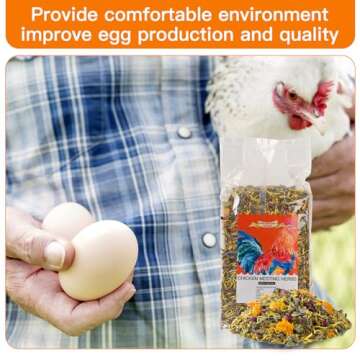 HoazHoald Chicken Nesting Herbs | Boost Egg Production