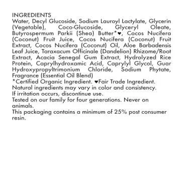 SheaMoisture Daily Hydration Body Wash 100% Virgin Coconut Oil Cleanser for All Skin Types Skin Care to Soften & Restore Skin 13 oz