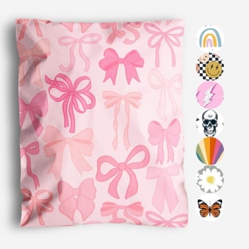 Package Mint Poly Mailers 10 x 13 100 Pack | Waterproof & Tear Resistant Mailing Envelopes for Small...