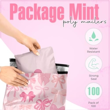 Stylish Package Mint Poly Mailers 10 x 13 for Shipping Needs