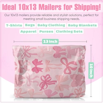 Stylish Package Mint Poly Mailers 10 x 13 for Shipping Needs