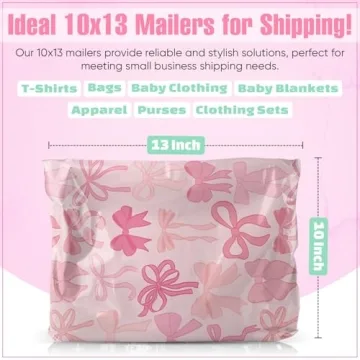 Stylish Package Mint Poly Mailers 10 x 13 for Shipping Needs