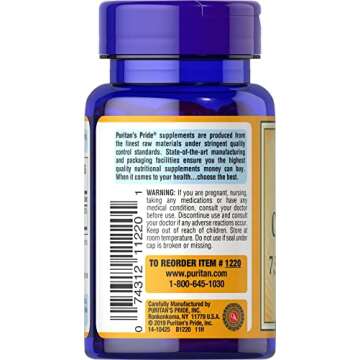Puritan's Pride Beta Carotene 7,500mcg Softgels - Immune & Vision Support