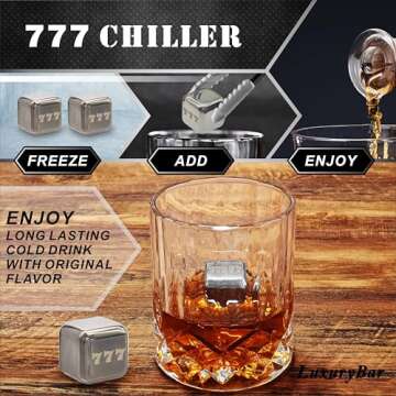 Slot Whiskey Decanter Set 32oz Whiskey Decanter Sets for Men with Spout Stones &Tray,Casino Liquor Decanter Dispenser Decanters for Alcohol Tequila Decanter Bourbon Gifts for Men Dad Him Husband