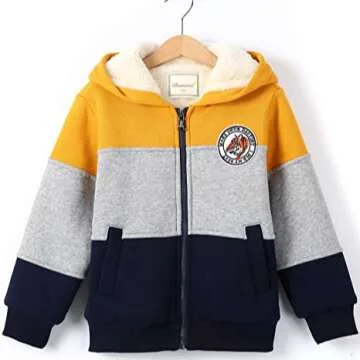 Cozy Sherpa Fleece Jacket for Kids Boys Girls
