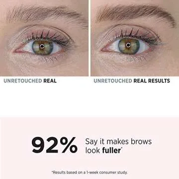 IT Cosmetics Brow Power Filler - Volumizing Tinted Fiber Brow Gel - Instantly Fills, Shapes & Sets Your Brows - Waterproof Formula Lasts Up To 16 Hours - 0.14 fl oz