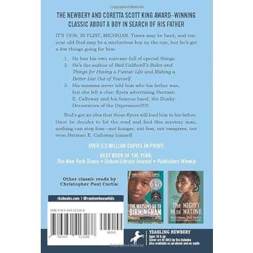 Bud, Not Buddy: (Newbery Medal Winner)