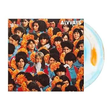 Alvvays - Exclusive Limited Edition Blue White and Orange Mixed Colored Vinyl LP (Only 750 Copies Ma...
