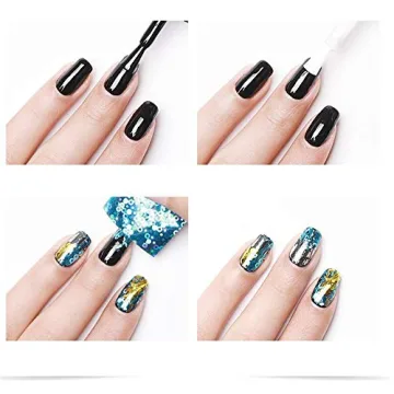 XICHEN 3 Bottles Starry Sky Nail Art Glue for Foils