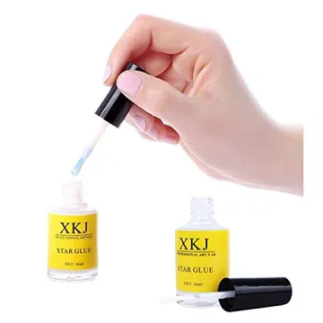 XICHEN 3 Bottles Starry Sky Nail Art Glue for Foils