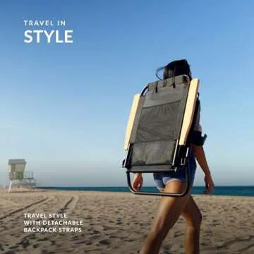 Water Buffalo Beach Chair - Stylish Foldable Comfort