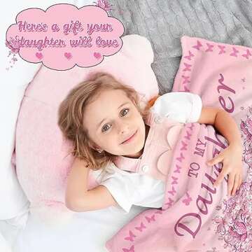 Daughter Gifts Blanket for Special Occasions