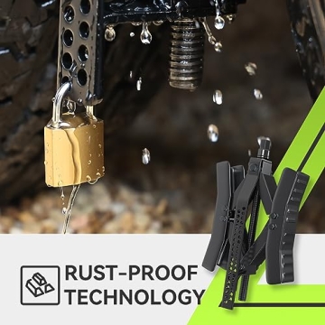 RVMATE RV Wheel Chock Stabilizer for Safe Parking on Slopes