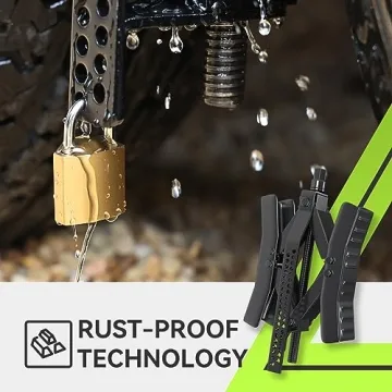 RVMATE RV Wheel Chock Stabilizer for Safe Parking on Slopes