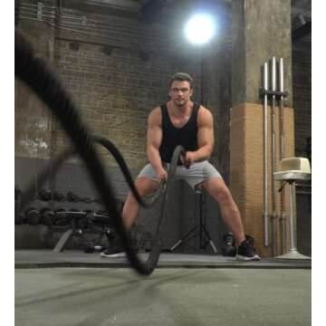 COOFANDY Men's 3 Pack Quick Dry Workout Tank Top Gym Muscle Tee Fitness Bodybuilding Sleeveless T Shirt Black/Black