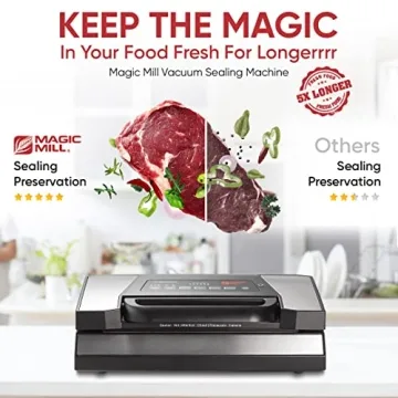 Magic Mill Pro Vacuum Sealer for Food Bags and Canisters
