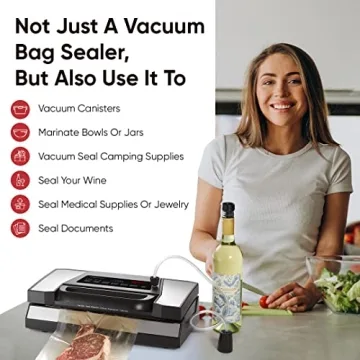 Magic Mill Pro Vacuum Sealer for Food Bags and Canisters