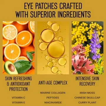 Revitalize Tired Eyes with 24K Gold Under Eye Patches