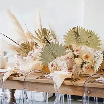Natural Dried Palm Leaves for Boho Decor and Weddings