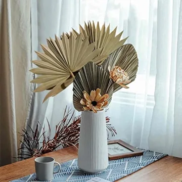 Natural Dried Palm Leaves for Boho Decor and Weddings